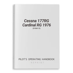 Cessna 177RG Cardinal RG 1976 Pilot's Operating Handbook (D1060-13)