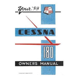 Cessna 180A 1958 Owner's Manual