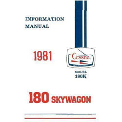 Cessna 180K Skywagon 1981 Pilot's Information Manual (D1195-13)
