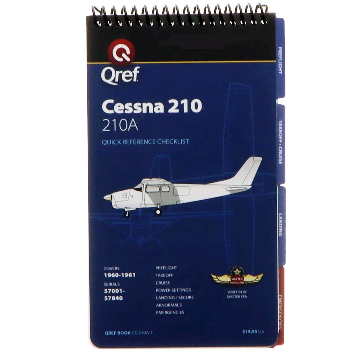 Cessna 210/210A (1960-61) Qref Book Aircraft Procedure Checklist