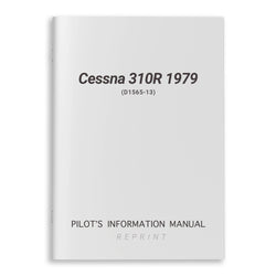 Cessna 310R 1979 Pilot's Information Manual (D1565-13) - PilotMall.com