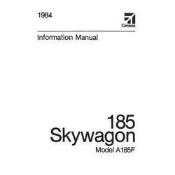 Cessna A185F 1984 Pilot's Information Manual (D1258-13)