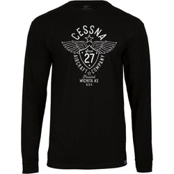 Cessna Sketch Officially Licensed Long Sleeve T-Shirt