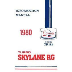 Cessna TR182 Skylane RG 1980 Pilot's Information Manual (D1178-13)