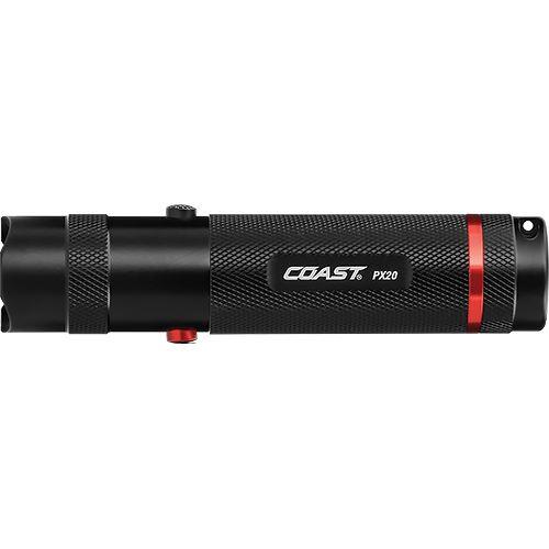 Coast PX20 White and Red LED Flashlight