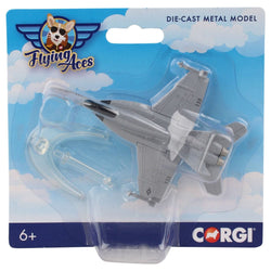 Corgi Flying Aces F18 Super Hornet Die-Cast Metal Model Aircraft