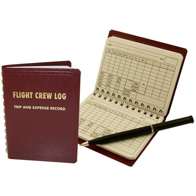 CrewGear Red Flight Crew Logbook - PilotMall.com