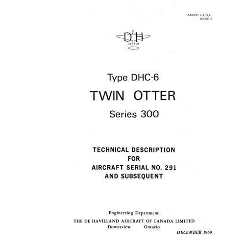 DeHavilland DHC-6 Twin Otter 1969 Flight Manual (part# PSM-1-63-1A) - PilotMall.com