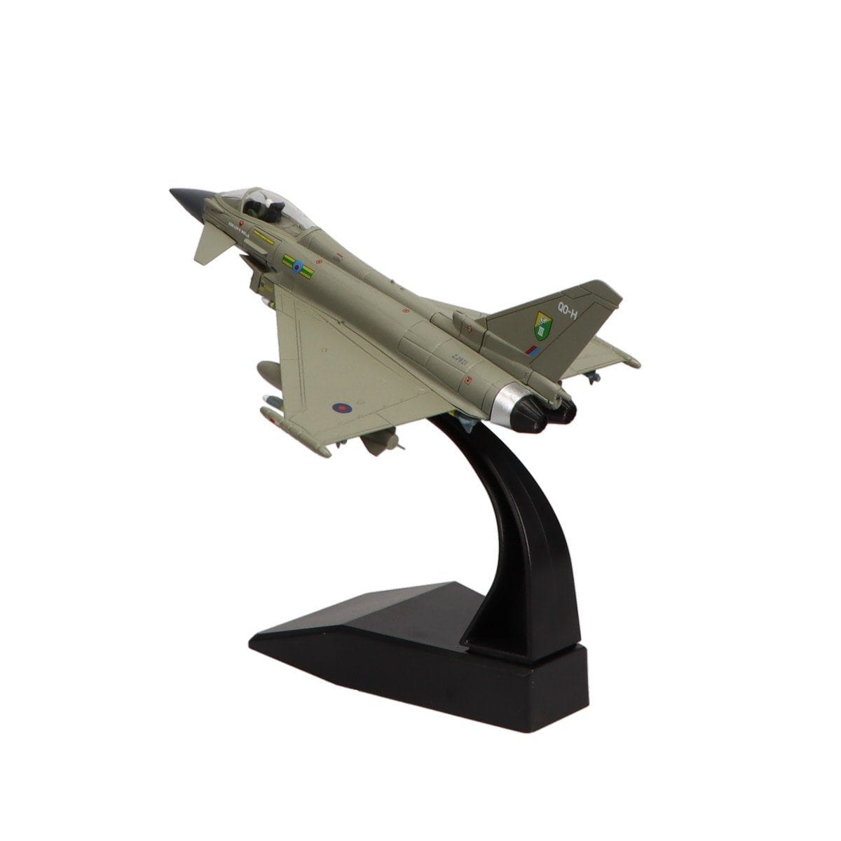 High Flying Models Die Cast Planes Eurofighter Typhoon F.2 1/100 Diecast Aircraft Model