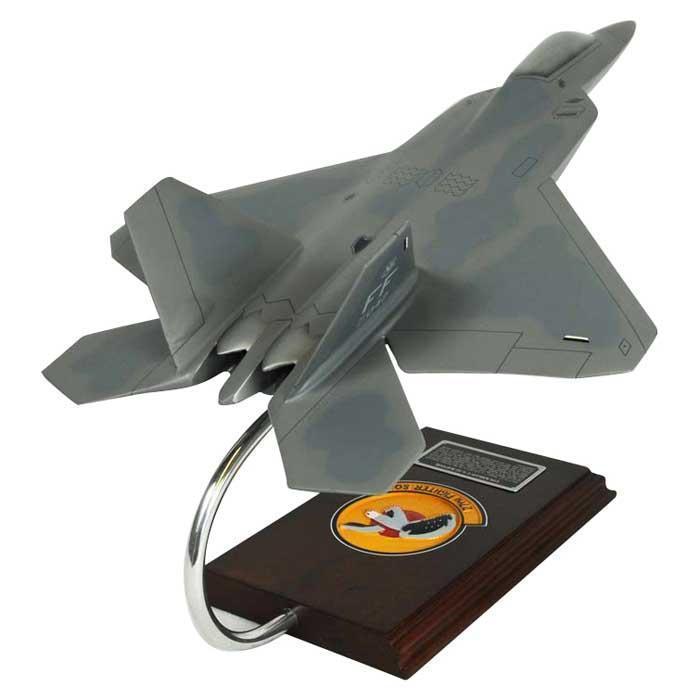 F-22 Raptor Mahogany Model 1/40 Scale - PilotMall.com