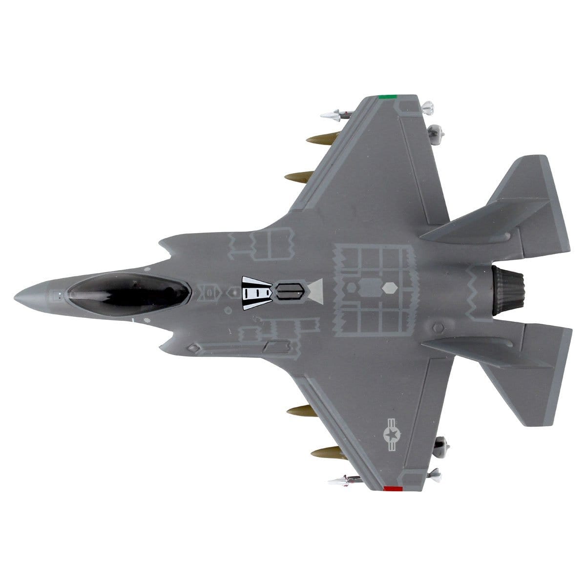 F-35(A) Lightning II 58th FS 1/144 Scale Postage Stamp Die-cast Model - PilotMall.com