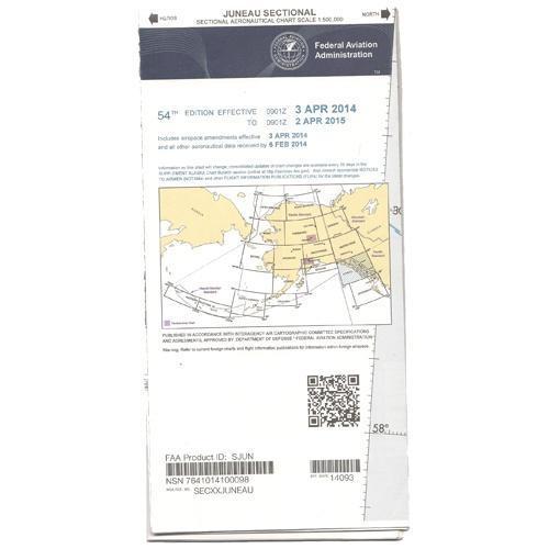 AeroNav Products FAA Alaska Charts FAA Juneau Sectional - 04/17/25 thru 06/12/25