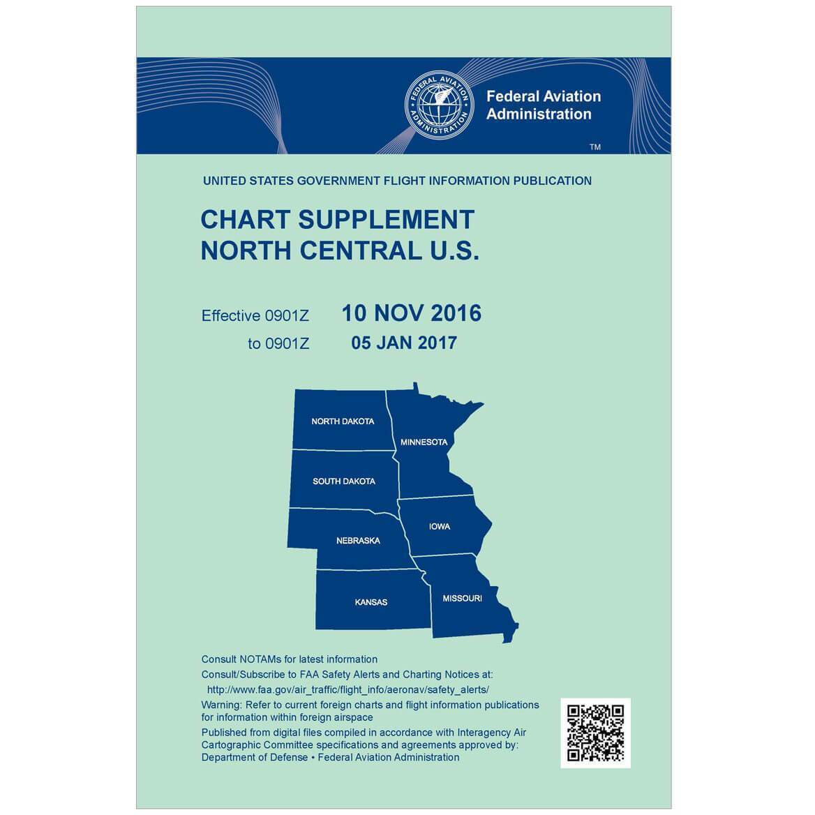 FAA Chart Supplement NC - 5/16/24 thru 7/11/24
