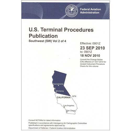 FAA Terminal Procedures SW Vol 2 Bound - 11/30/23 thru 01/25/24 - PilotMall.com
