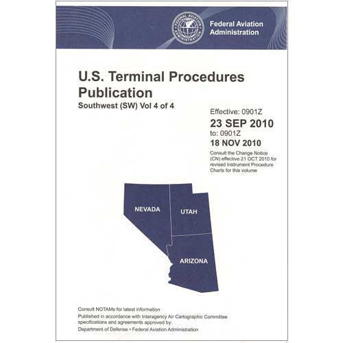 FAA Terminal Procedures SW Vol 4 Bound - 5/16/24 thru 7/11/24