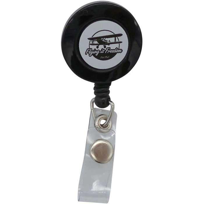 Flying is Freedom Retractable Badge Holder LIQUIDATION PRICING