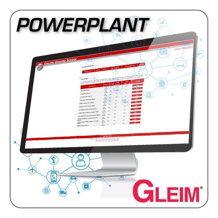 Gleim Online Aviation Maintenance Technician - Powerplant - PilotMall.com