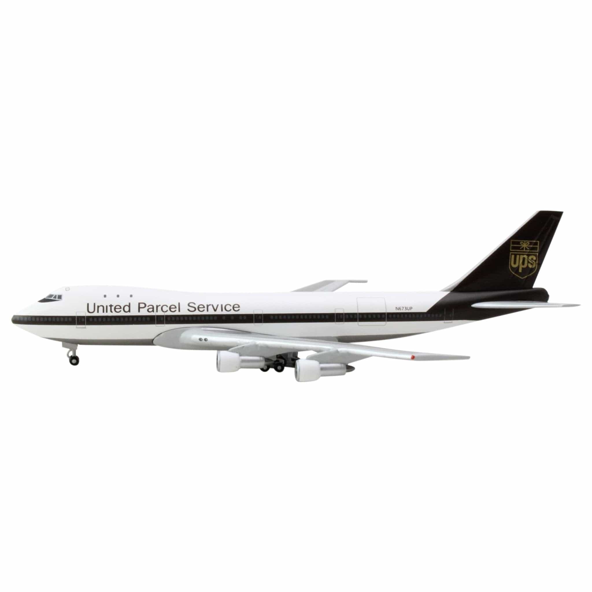 Herpa UPS 747-100F 1/500 Die-Cast Metal Model Aircraft