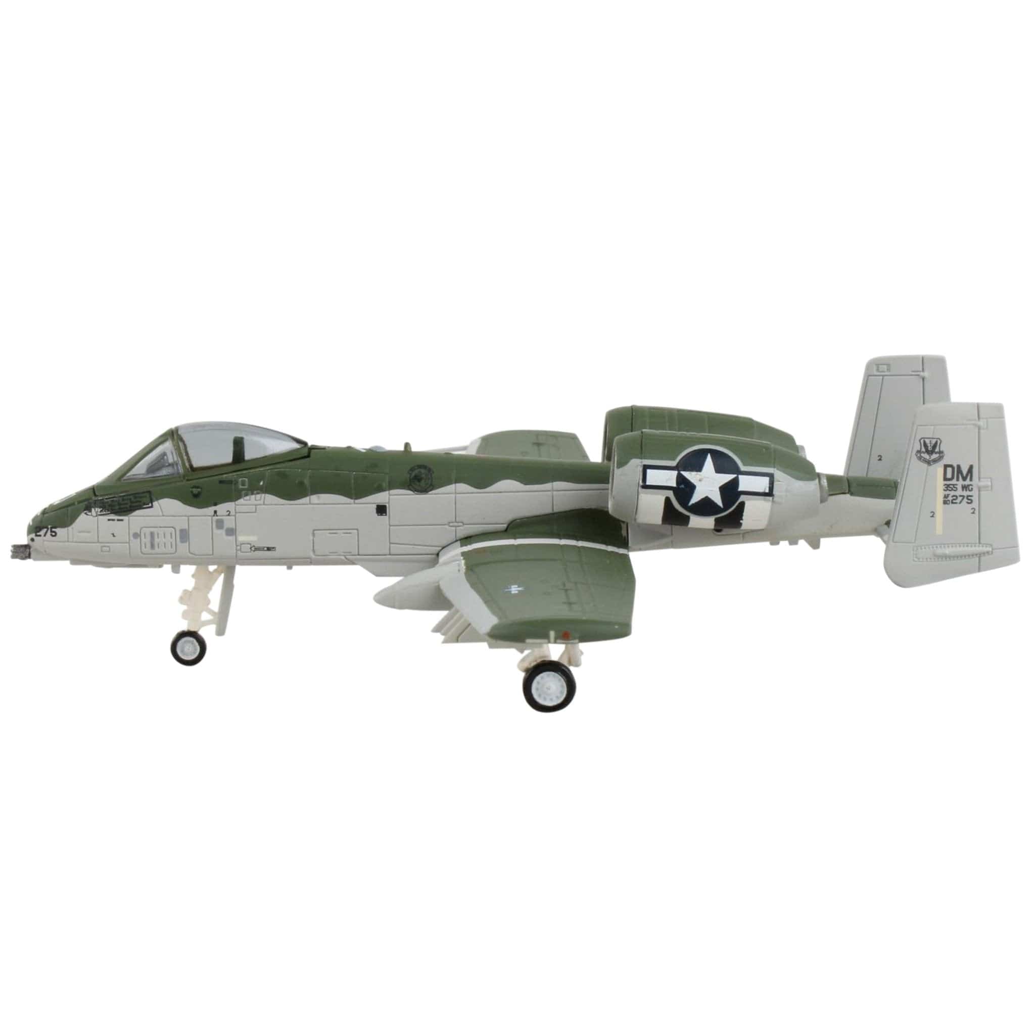 Herpa USAF A10C 1/200 A-10 Demo Team Die-Cast Metal Model Aircraft - PilotMall.com