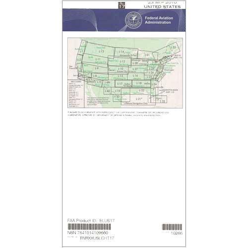 AeroNav Products IFR Enroute Low Altitude Charts FAA Enroute Low US L17/18 - 04/17/25 thru 06/12/25