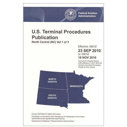 AeroNav Products IFR Terminal Procedures Publications Bound FAA Terminal Procedures NC Vol 1 Bound 04/17/25 thru 06/12/25