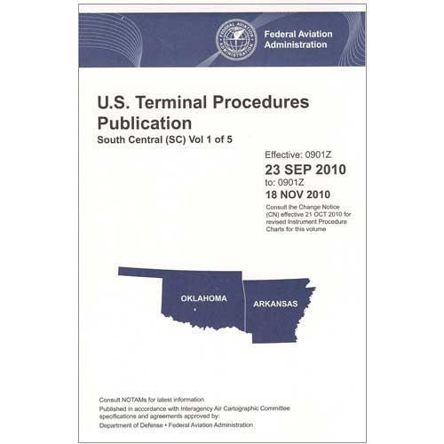 AeroNav Products IFR Terminal Procedures Publications Bound FAA Terminal Procedures SC Vol 1 Bound - 04/17/25 thru 06/12/25