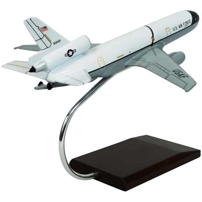 KC-10A Extender White/Gray Mahogany Model - PilotMall.com