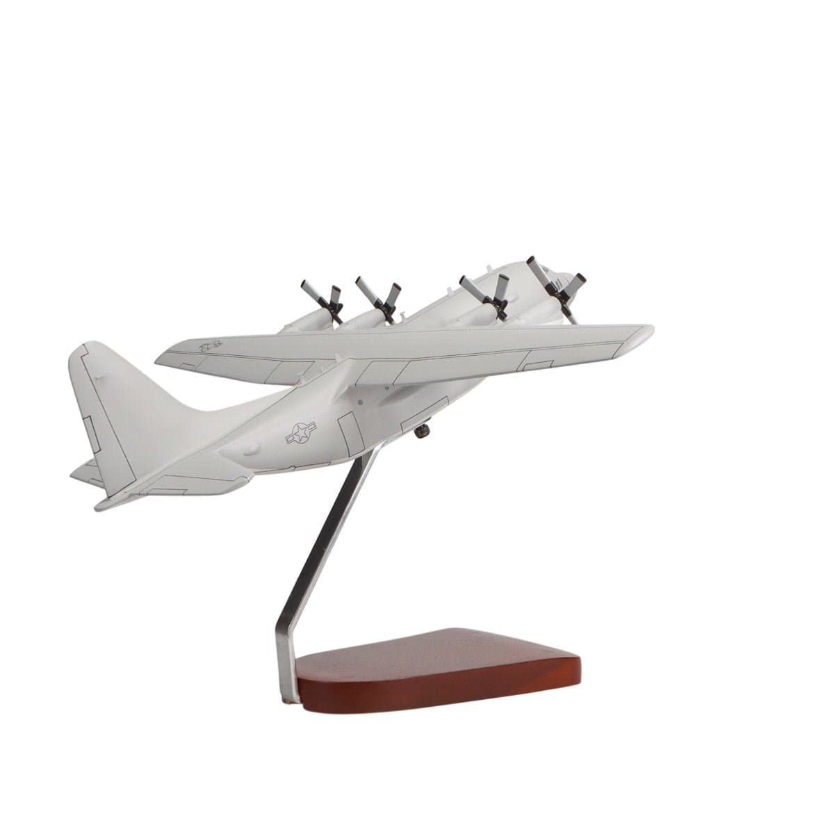 Lockheed AC-130H® Spectre Large Mahogany Model