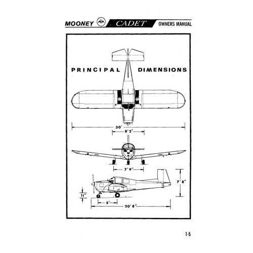 Mooney Cadet 1969 Owner's Manual (part# MOCADET-69-O-C) - PilotMall.com