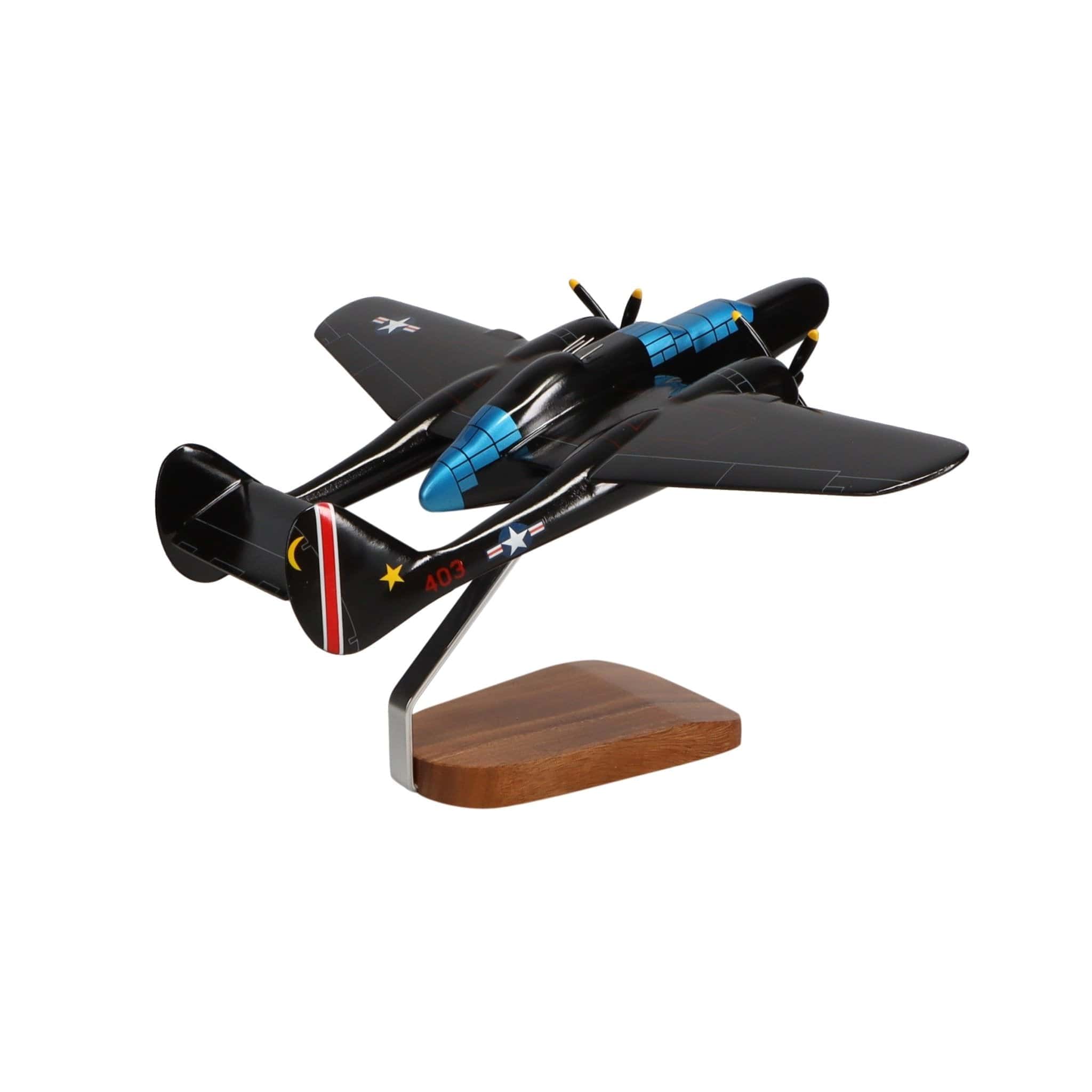Northrop P-61B Black Widow® Large Mahogany Model