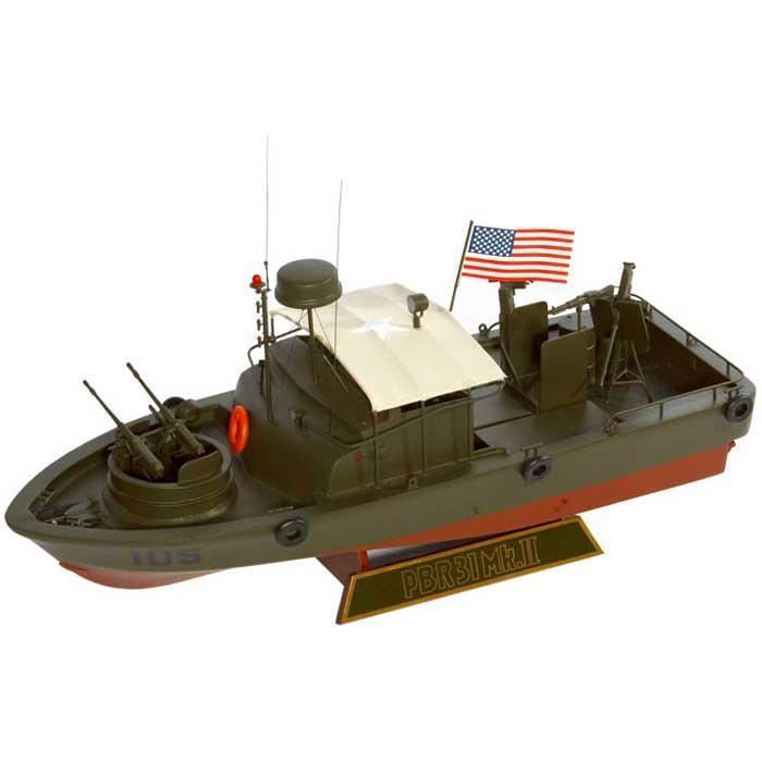 PBR Mk-II Patrol Boat Mahogany Model - PilotMall.com