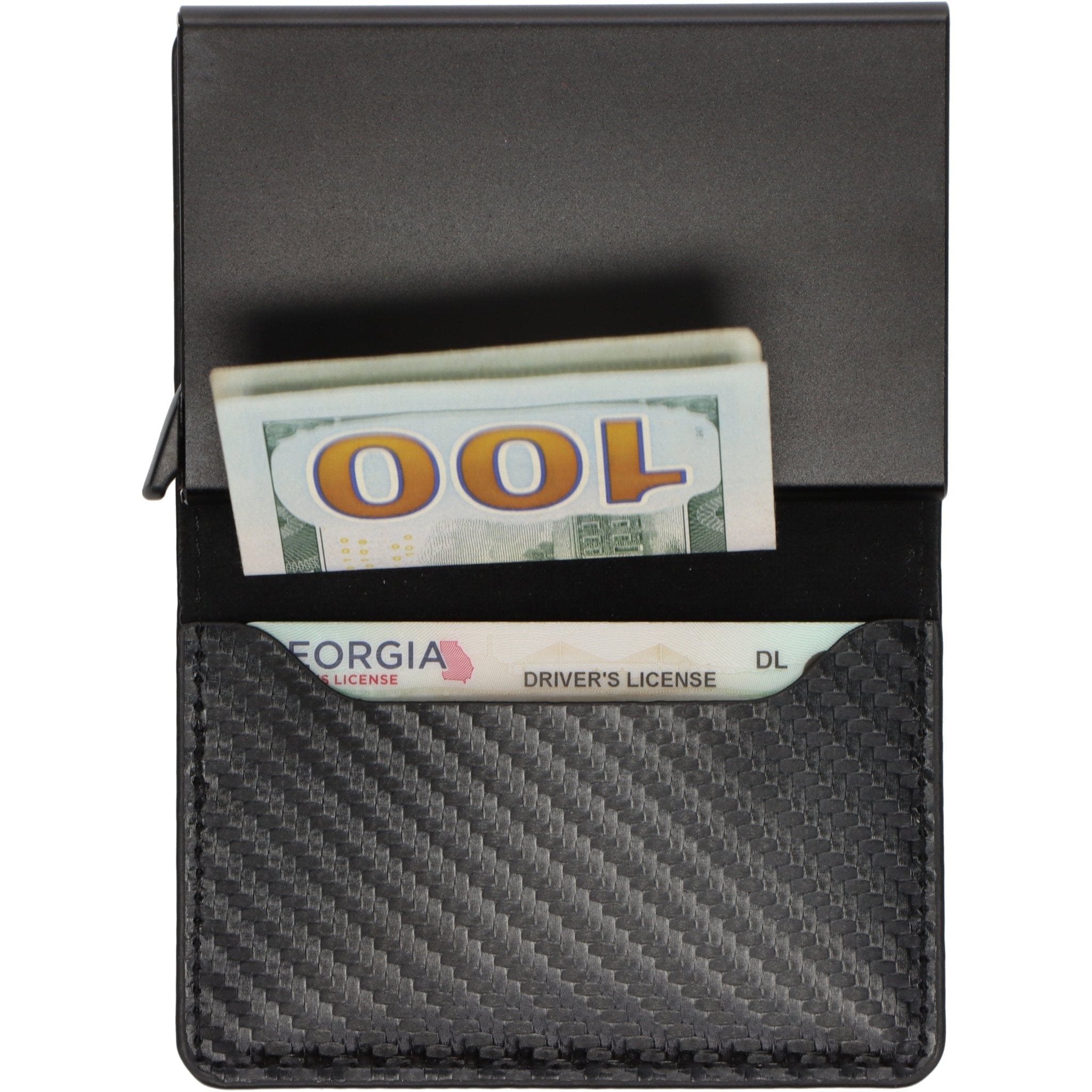 Pilot Black Leather Wallet Business Card Holder (Single Pop-up Card Case Wallet) LIQUIDATION PRICING