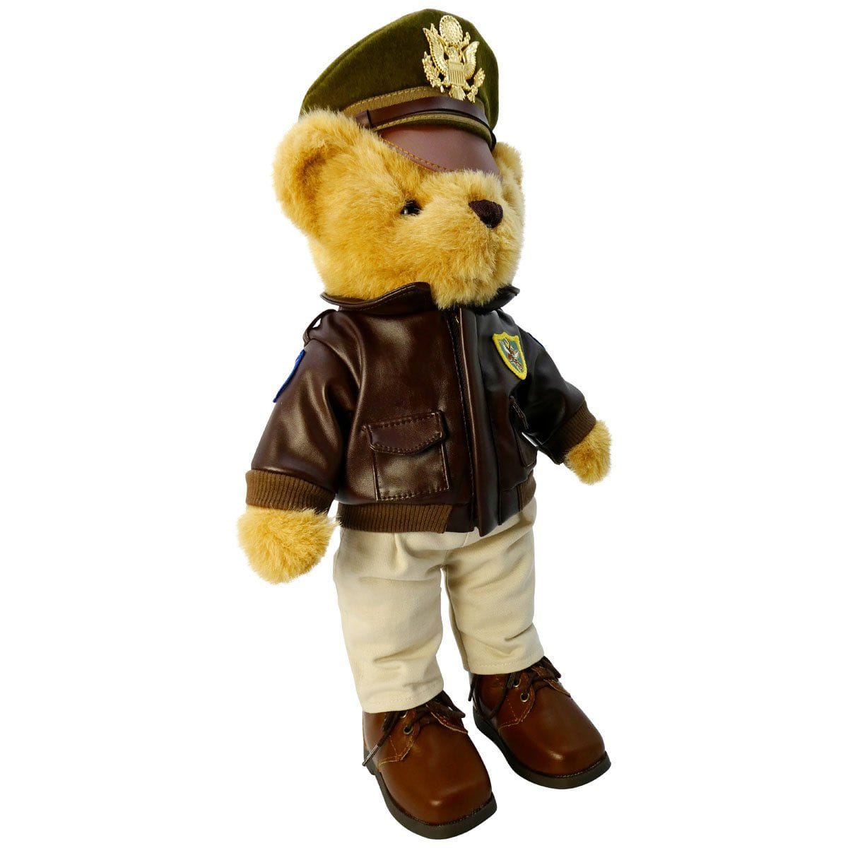 Pilot Toys Flying Tigers Museum Quality Plush Military Bear 16" Tall