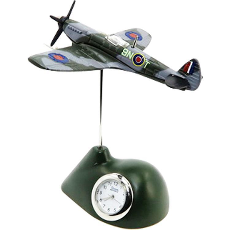 Pilot Toys Spitfire Desk Clock - PilotMall.com