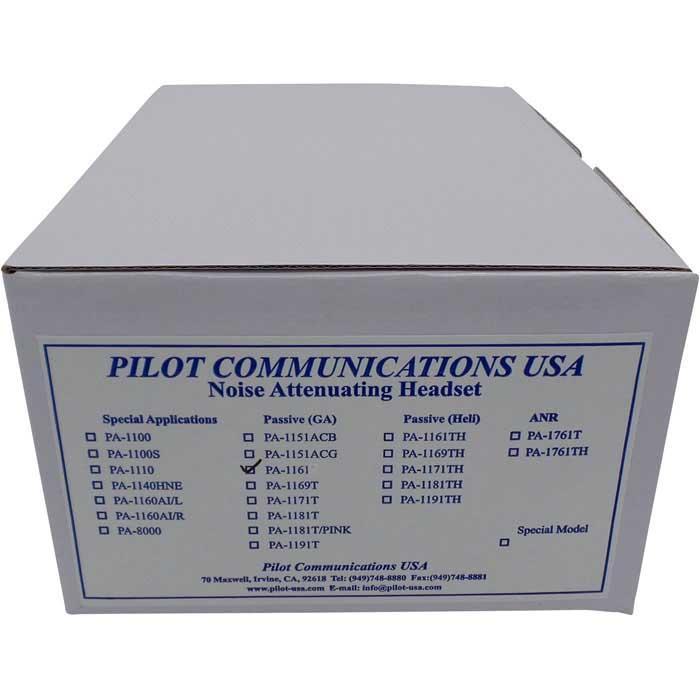 Pilot USA 1161 Passive Headset - PilotMall.com