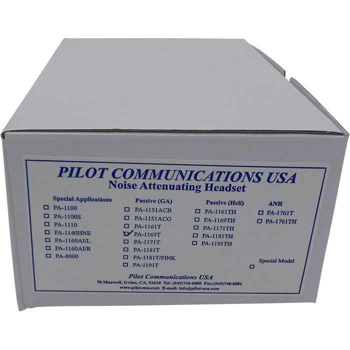 Pilot USA PA-1169T Passive Headset - PilotMall.com