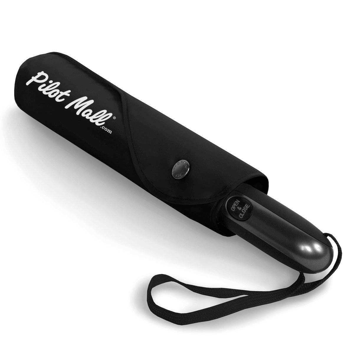 PilotMall.com WalkSafe® Vented Auto Open/Auto Close Compact Safety Umbrella