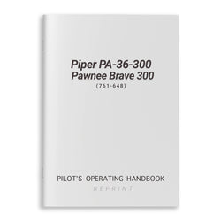 Piper PA-36-300 Pawnee Brave 300 POH (761-648) - PilotMall.com