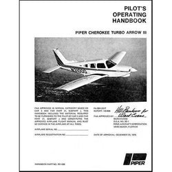 Piper PA28R-201T Turbo Arrow III 1977-78 POH (761-636)