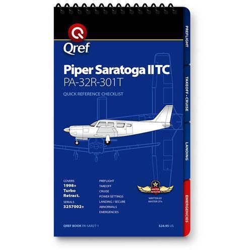 Piper Saratoga II TC PA-32R-301T (1998+) Qref Book Checklist