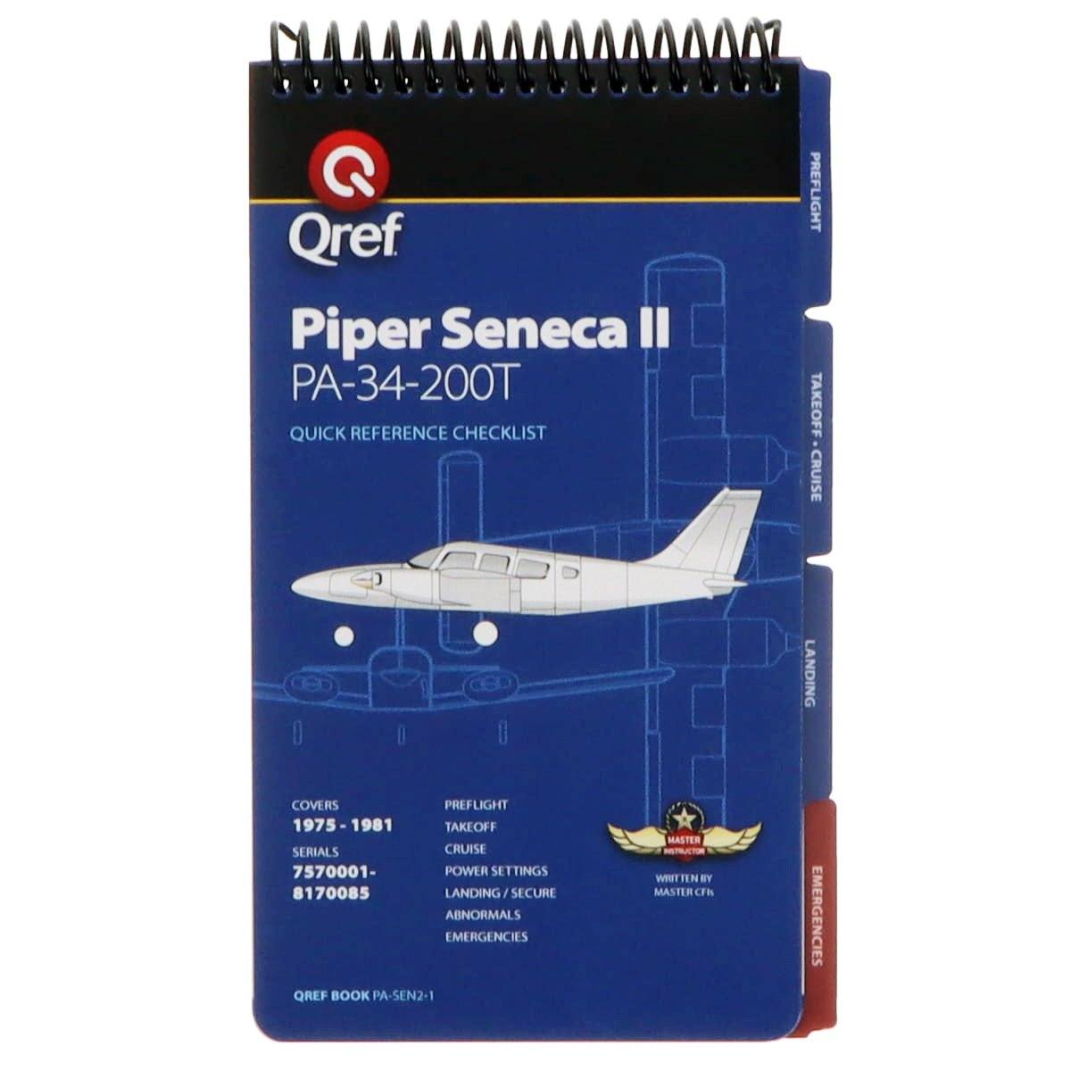 Piper Seneca II PA-34-200T (1975-81) Qref Book Checklist