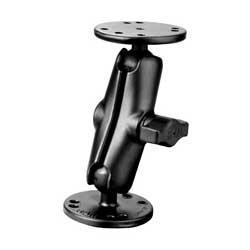 RAM 1" Ball Mount with 2/2.5" Round Bases Kit