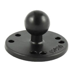 RAM 2.5" Round Base with 1" Ball