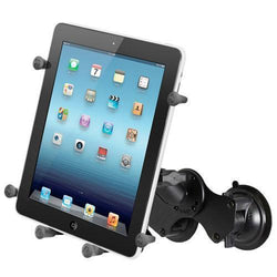 RAM Universal X-Grip Cradle for 10" Tablets Double Suction Mount Kit