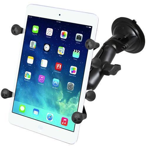 RAM Universal X-Grip Cradle for 7" Tablets with Suction Cup Mount Kit