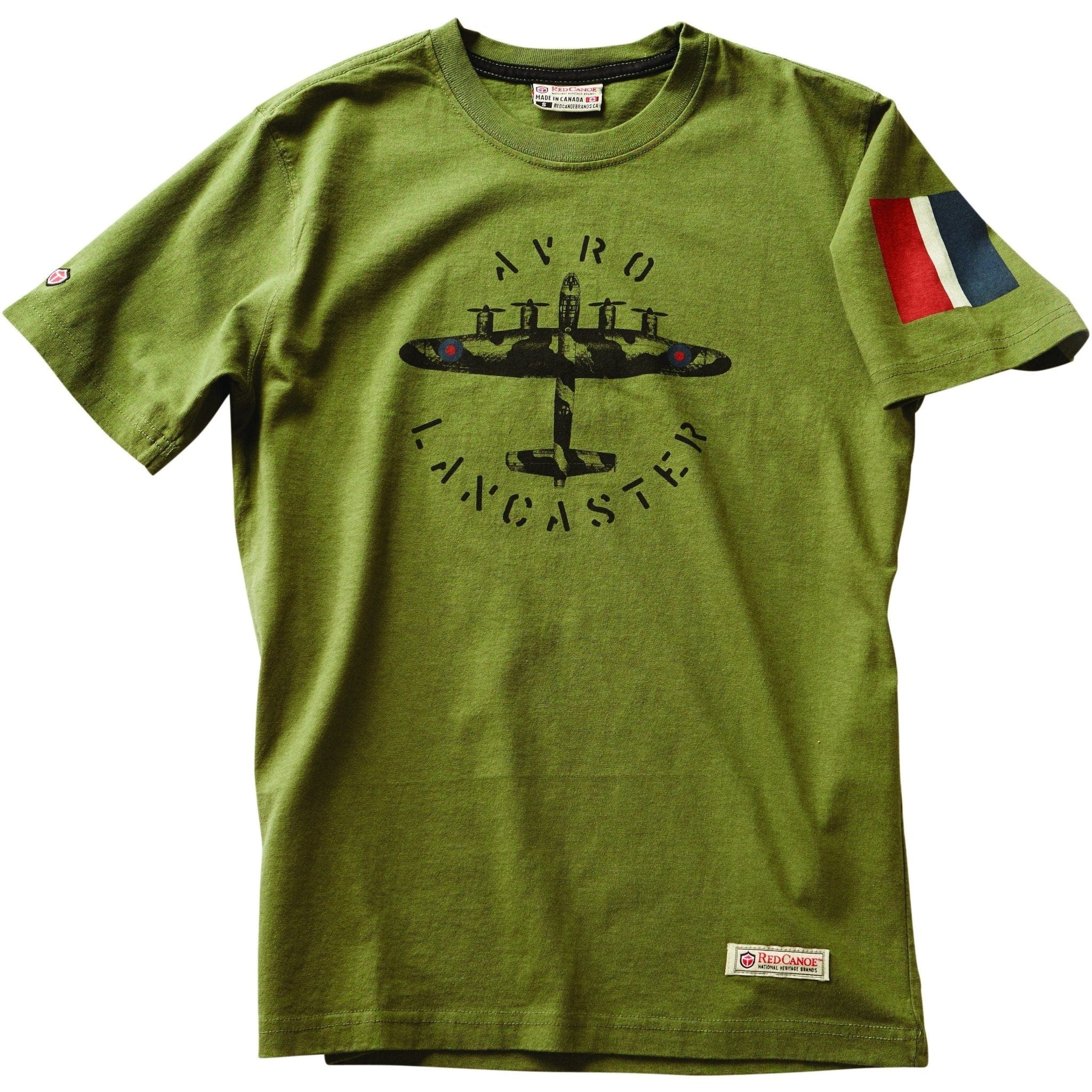 Red Canoe Avro Lancaster T-Shirt - PilotMall.com