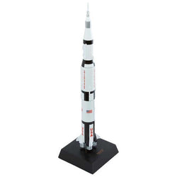 Saturn V with Apollo Mahogany Model - PilotMall.com