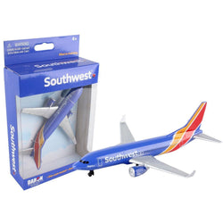 Southwest Airlines Single Die-cast Plane (New Livery)