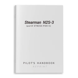 Stearman N2S-3 Pilot's Handbook (part# STN2S3-POH-C)