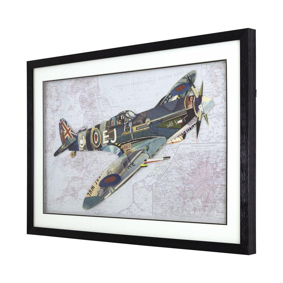 Supermarine Spitfire Mixed Media Artwork LIQUIDATION PRICING